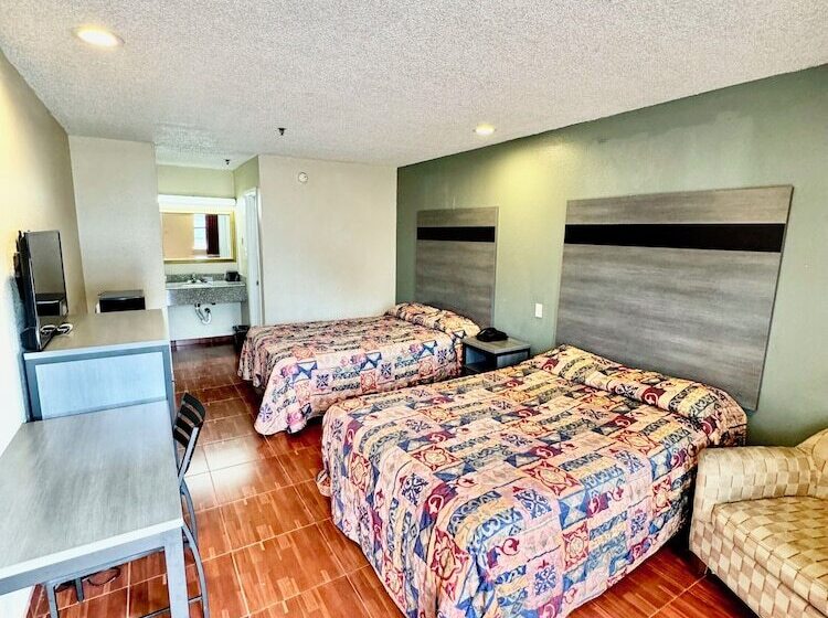 Номер Стандарт 2 Двуспальные Кровати, Seagoville Inn