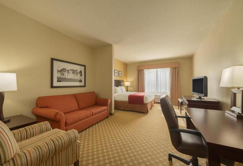 스탠다드 스튜디오 킹침대, Country Inn & Suites By Radisson, Port Orangedaytona, Fl