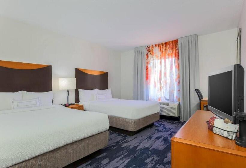 Номер Стандарт 2 Двуспальные Кровати, Fairfield Inn & Suites By Marriott Mahwah