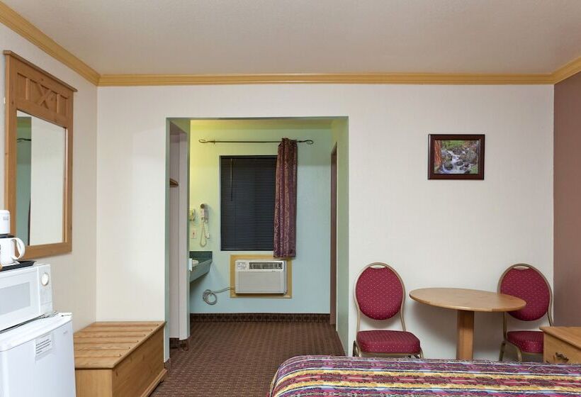 스탠다드 룸 더블 침대 2개, National 9 Inn  Placerville