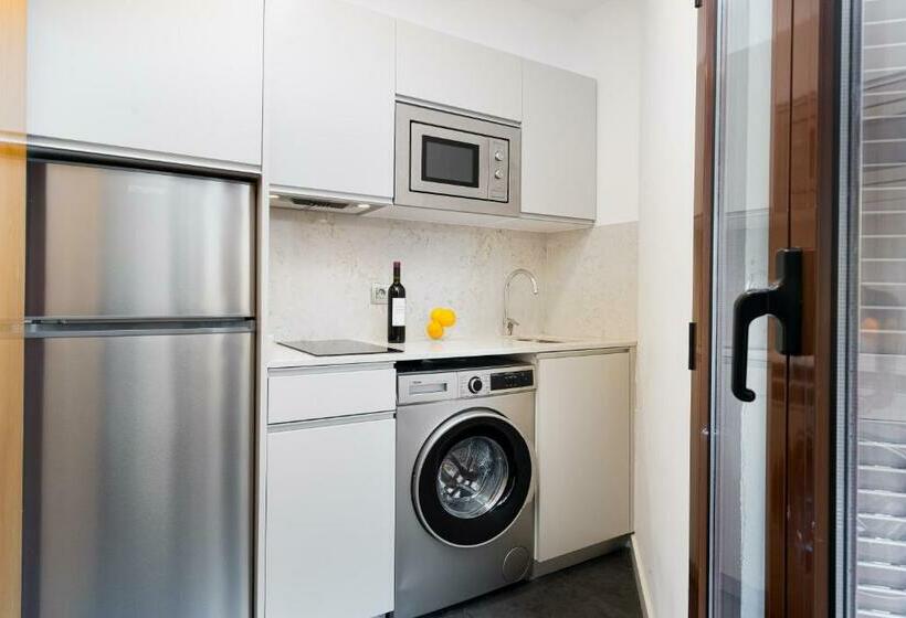 آپارتمان 1 خوابه با بالکن, Lodging Apartments City Center Eixample