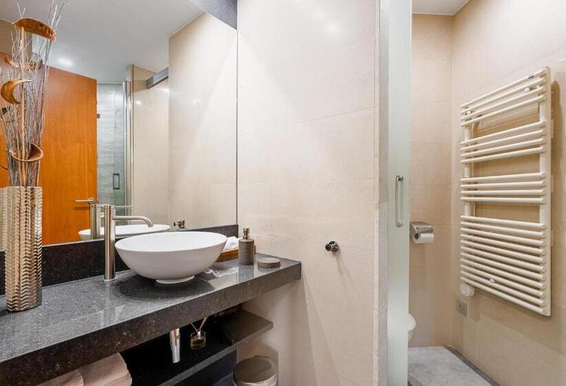 آپارتمان 1 خوابه با بالکن, Lodging Apartments City Center Eixample