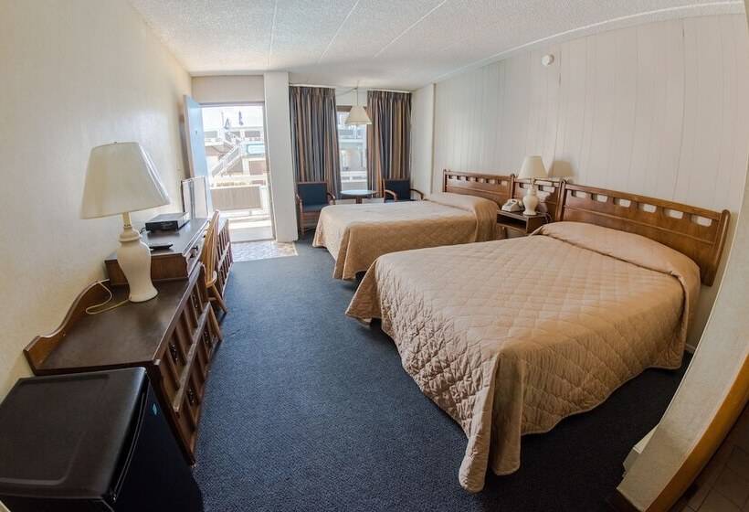Номер Стандарт 2 Двуспальные Кровати, Windjammer Motor Inn