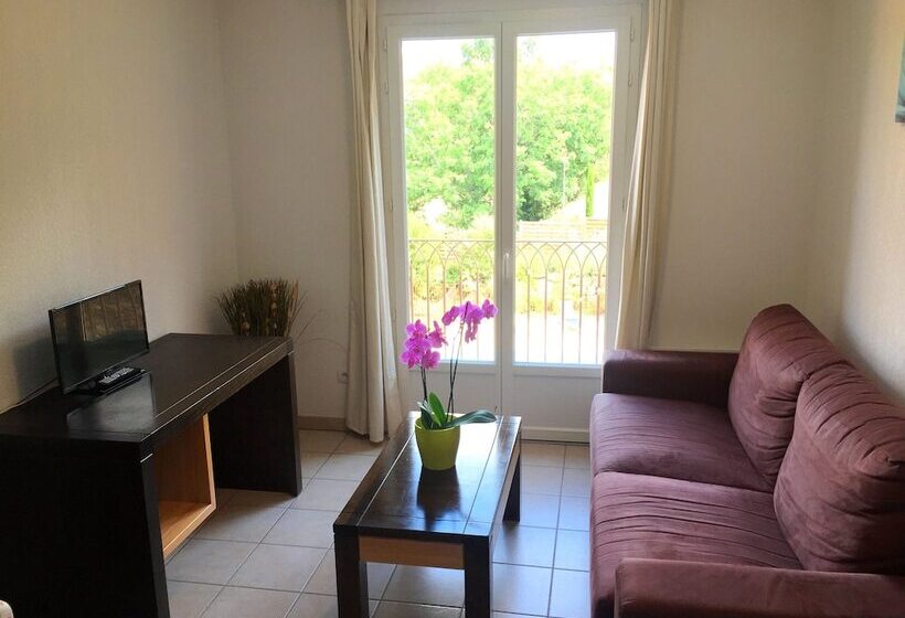 带1个卧室的带阳台的公寓, Resid Artel Cadarache  Iter