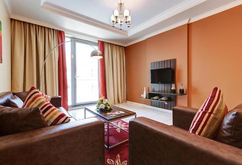 豪华两卧室公寓, Abidos Hotel Apartment Dubai Land