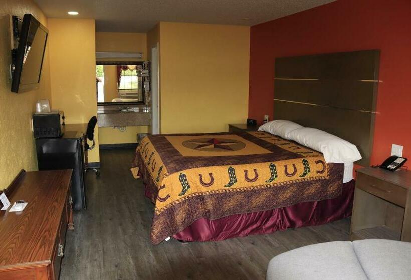 Стандартный Номер Кровать Кинг, Chaparral Motel Hallettsville