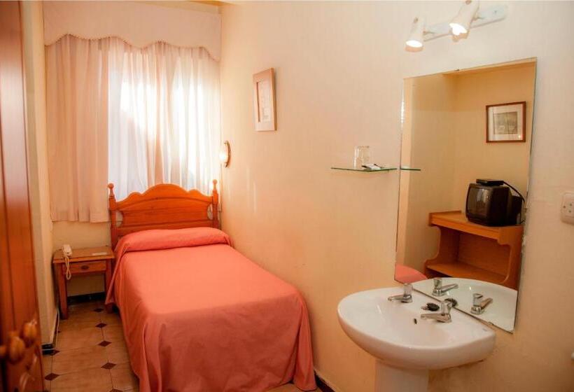 اتاق استاندارد یک تخته با سرویس بهداشتی مشترک, Hostal Paris