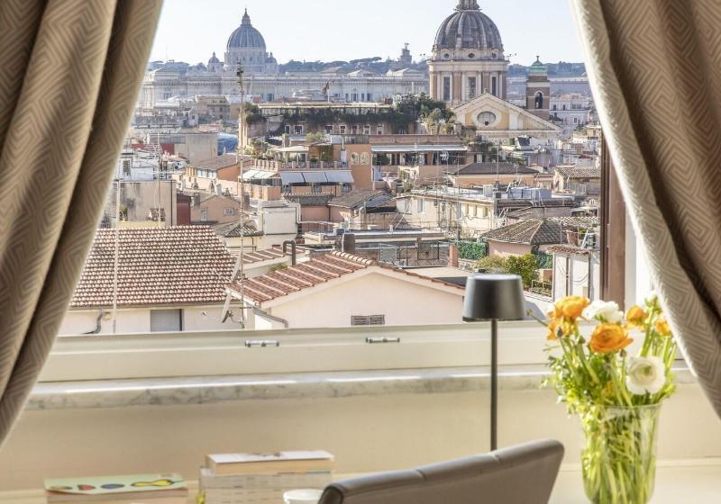 Camera Superiore con Vista, Scalinata Di Spagna