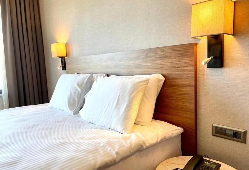 اتاق استاندارد با تخت بزرگ, Türkmen Riverside Hotel Adana