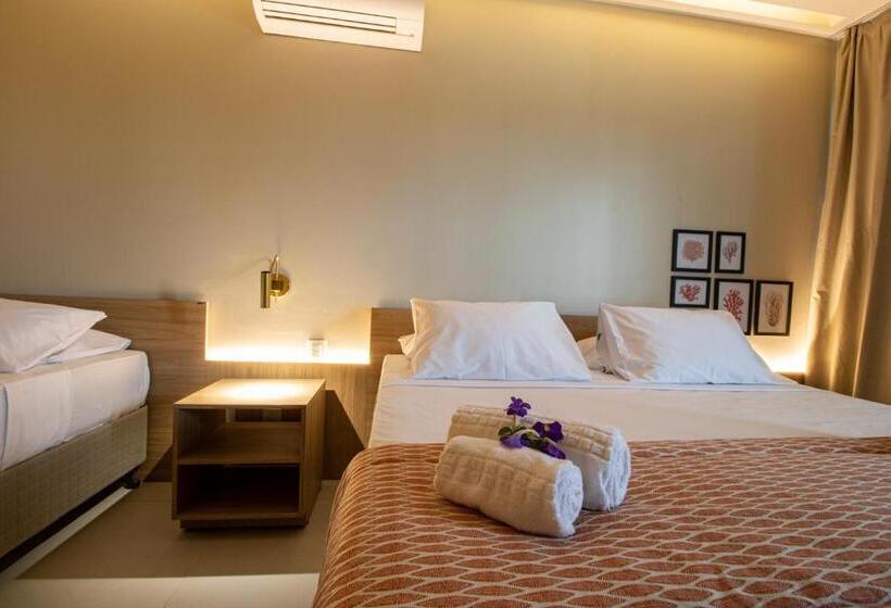 침실 1개 디럭스 아파트, Ipioca Beach Resort Maceió