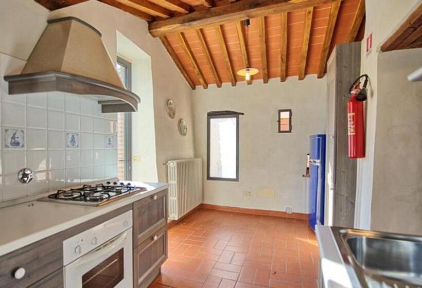 Апартаменты 1 Спальня Вид на Бассейн, Agriturismo I Ceppi