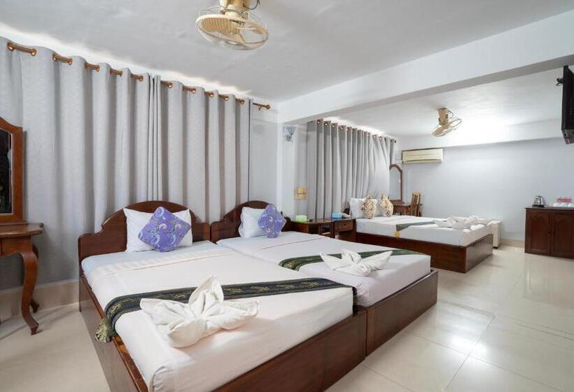غرفة عائلية, Siem Reap Riverside
