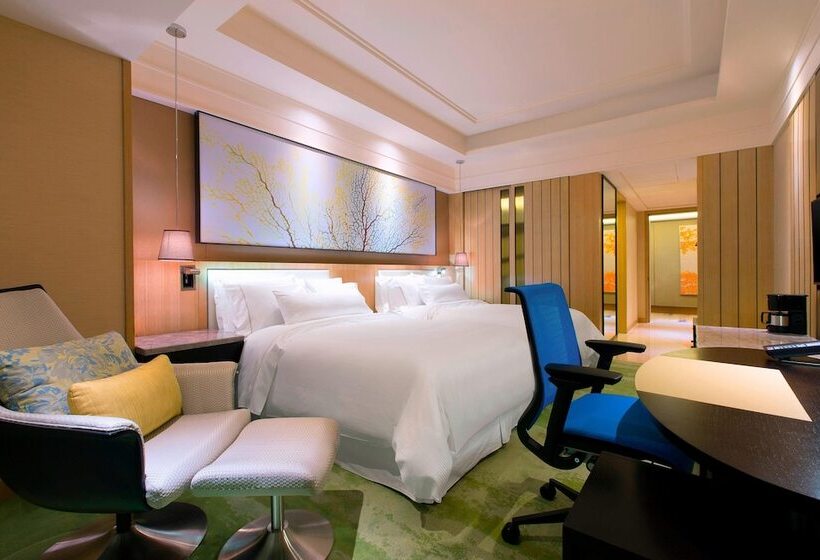 اتاق استاندارد با 2 تخت دوبل, The Westin Qingdao   Instagrammable