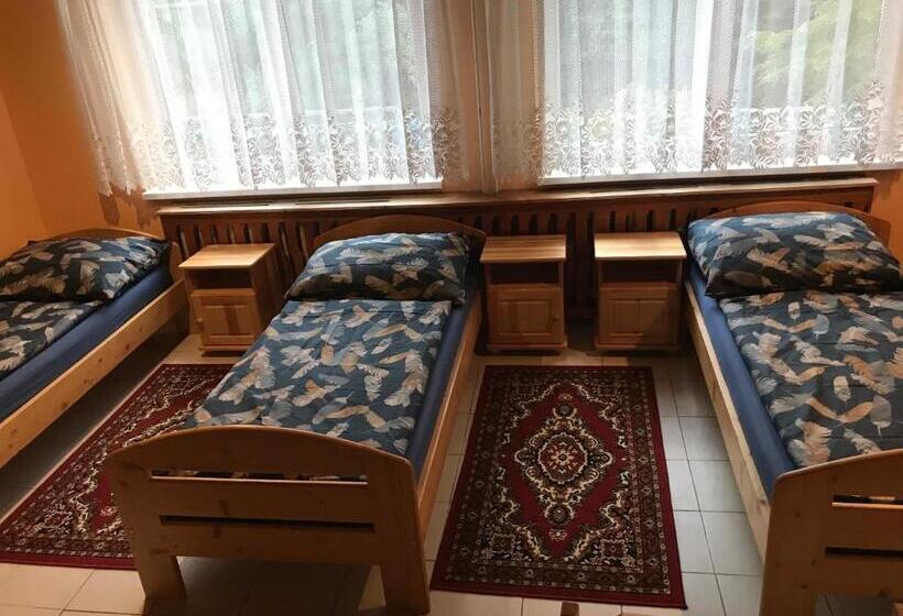 浴室共有スタンダード４人用ルーム, Modrý Pension