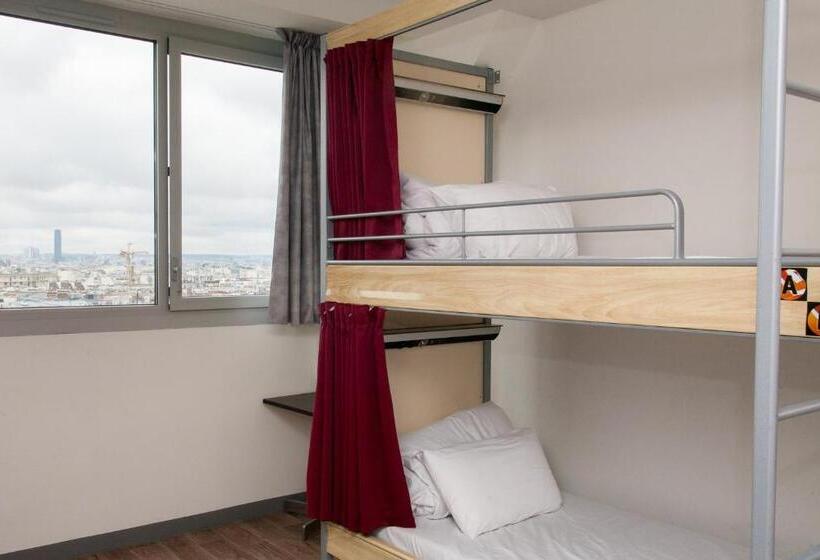 Bed in Gedeelde Kamer met Gedeelde Badkamer, St Christopher S Inn Paris   Gare Du Nord