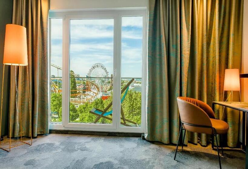 标准间带阳台, Motel One Wien Prater