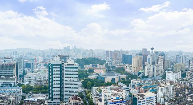 Номер Классика Двуспальная Кровать, Intercontinental Fuzhou