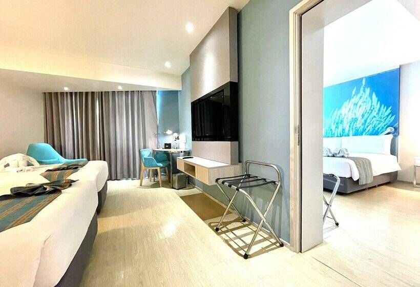 Family Connecting Room, Kudos Parc Pattaya