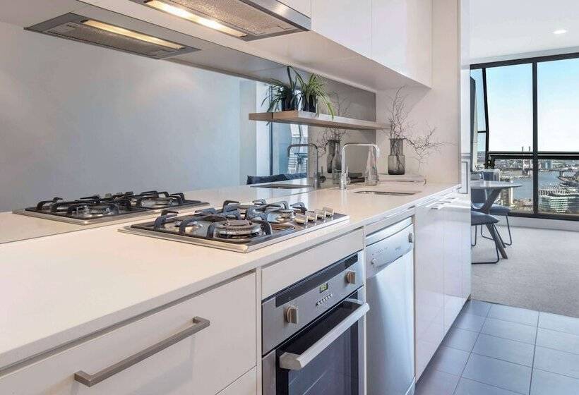آپارتمان 1 خوابه, Oaks Melbourne On William Suites