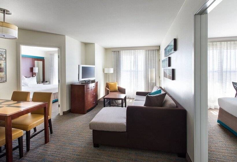 带2个卧室的套房, Residence Inn San Diego Oceanside