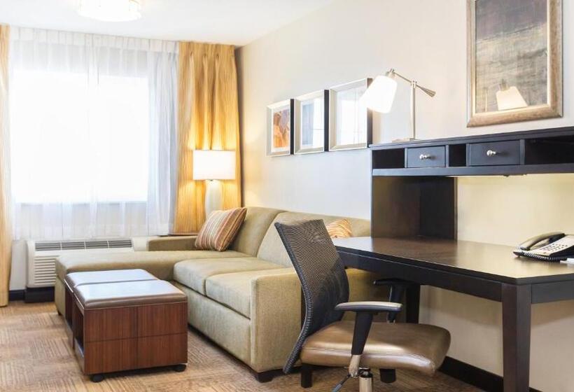 带四张床的标准工作室, Staybridge Suites West Edmonton, An Ihg