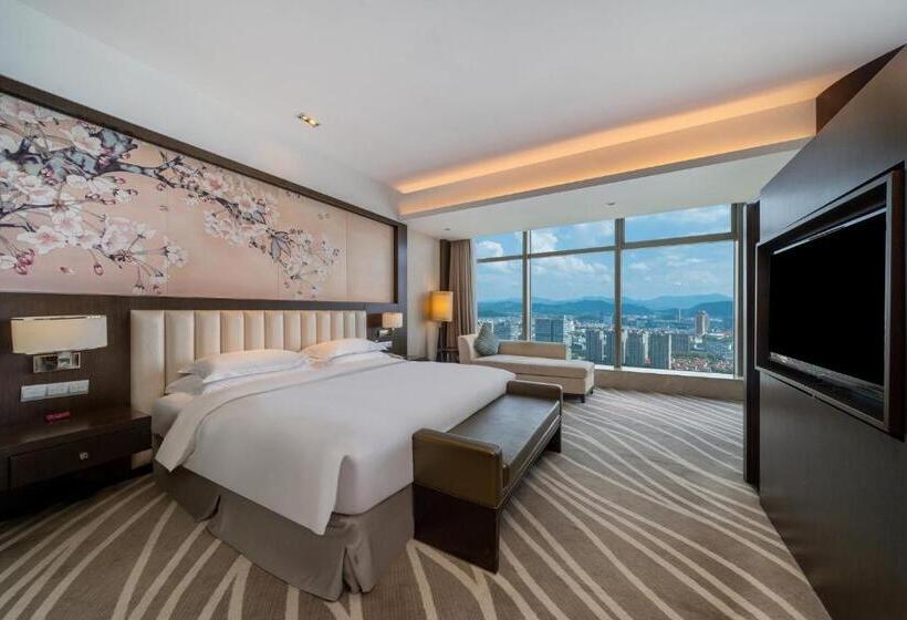 스탠다드 룸 킹사이즈 침대, Crowne Plaza Shaoxing By Ihg