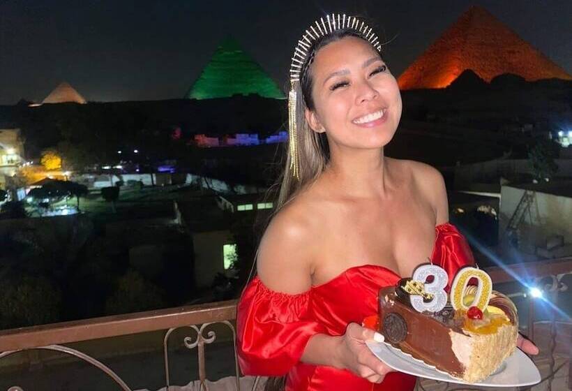 اتاق استاندارد یک تخته با چشم‌انداز, Pyramids View Inn