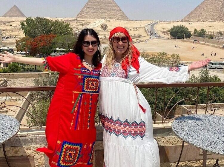 اتاق استاندارد یک تخته با چشم‌انداز, Pyramids View Inn