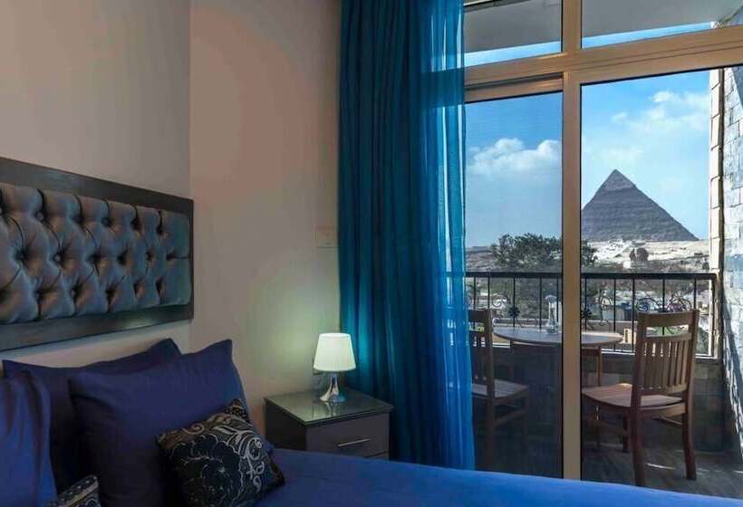 اتاق استاندارد یک تخته با چشم‌انداز, Pyramids View Inn