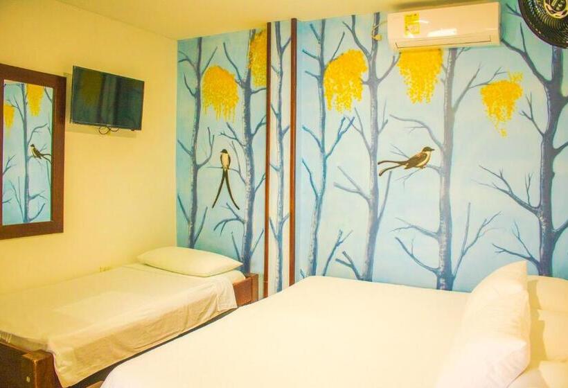 اتاق استاندارد سه نفره, Jardines Evans By Geh Suites