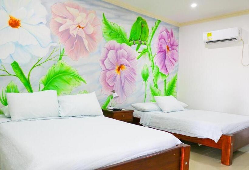 اتاق استاندارد سه نفره, Jardines Evans By Geh Suites