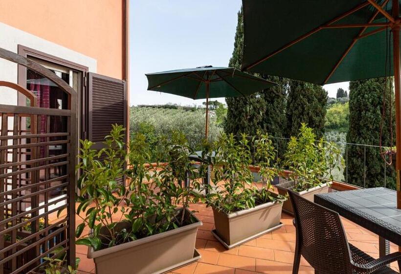اتاق استاندارد با تراس, La Tana Delle Stelle B&b Di Charme E Relax