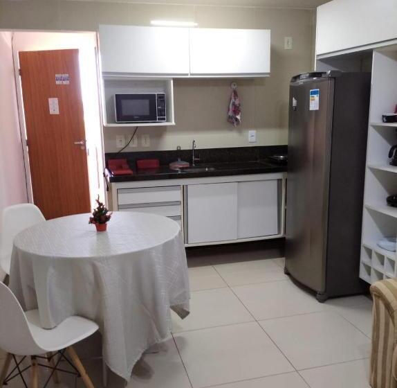 Апартаменты 1 Спальня с Балконом, Praia Dos Carneiros Flat Hotel Lindo Apto 302