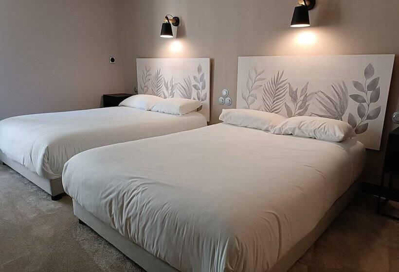 اتاق استاندارد چهار تخته, Contact Hôtel Limoges   Hotel Des Deux Moulins