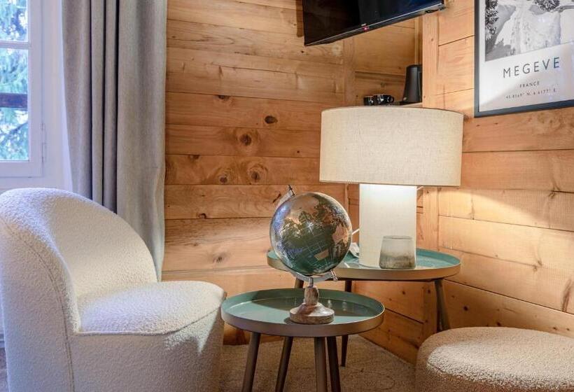 Номер Стандарт с Балконом, Le Chalet D Antoine   Centre De Megève