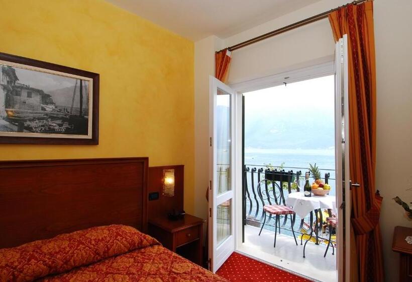 غرفة قياسية مزوَّدة بشُرفة, Albergo Ristorante Montebaldo