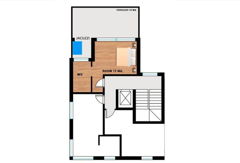 اتاق استاندارد با چشم‌انداز استخر, Luxury B&b La Riserva Dannunziana