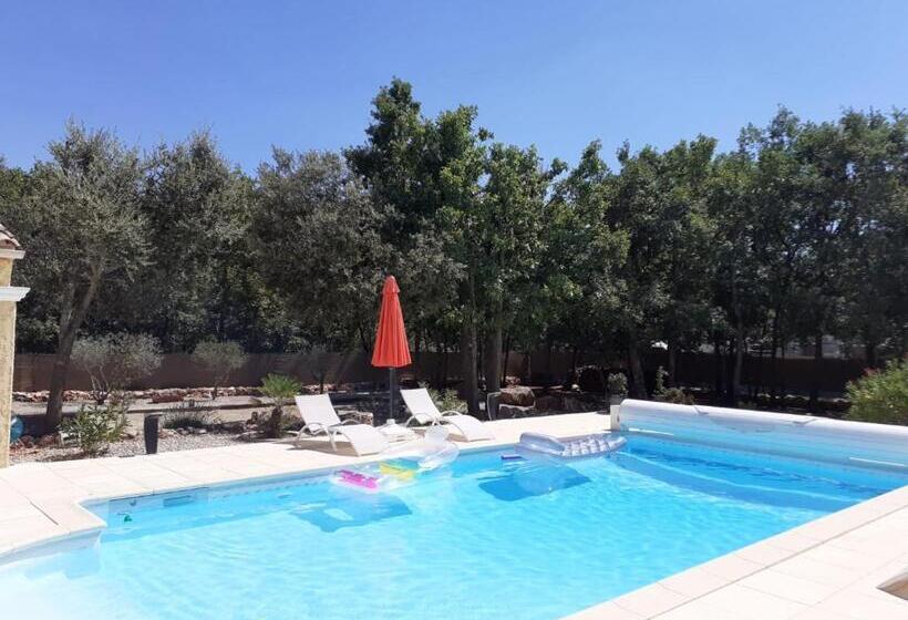 Номер Стандарт Вид на Бассейн, Chambres D Hãƒæ’ã‚â´tes Dans Authentique Mas Avec Piscine En Provence