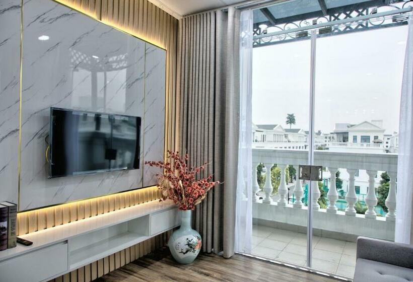 آپارتمان 1 خوابه با بالکن, The Flamboyant #staywork Vinhomes Marina