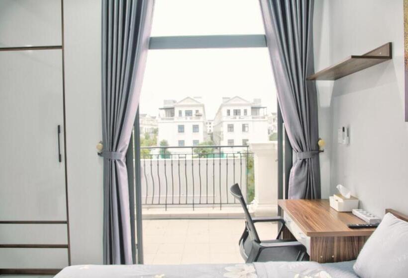 آپارتمان 1 خوابه با چشم‌انداز باغ, The Flamboyant #staywork Vinhomes Marina