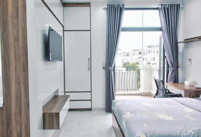 آپارتمان 1 خوابه با چشم‌انداز باغ, The Flamboyant #staywork Vinhomes Marina