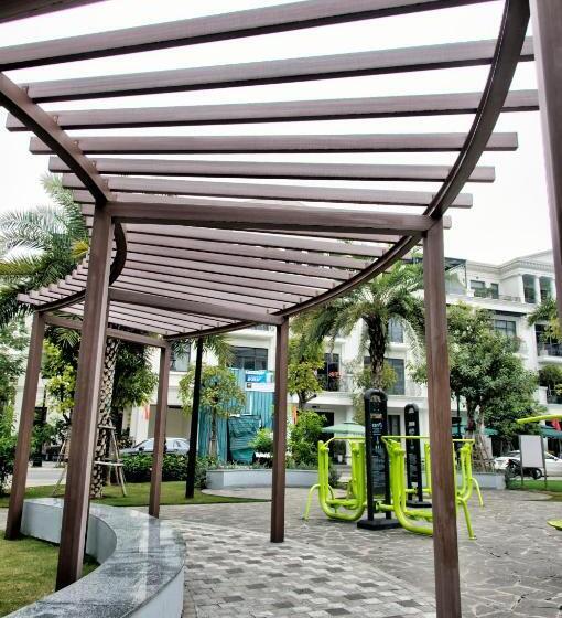 آپارتمان 1 خوابه با چشم‌انداز باغ, The Flamboyant #staywork Vinhomes Marina