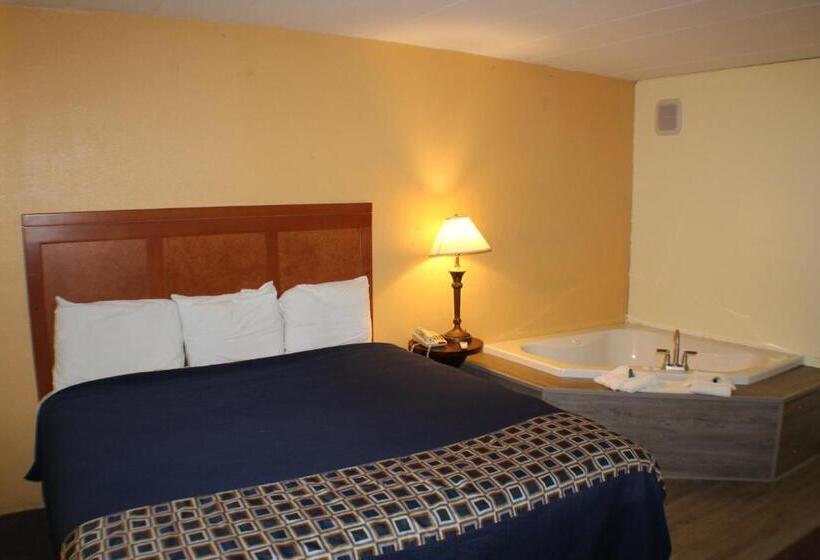 带大床的标准间, Americas Best Value Inn Geneva