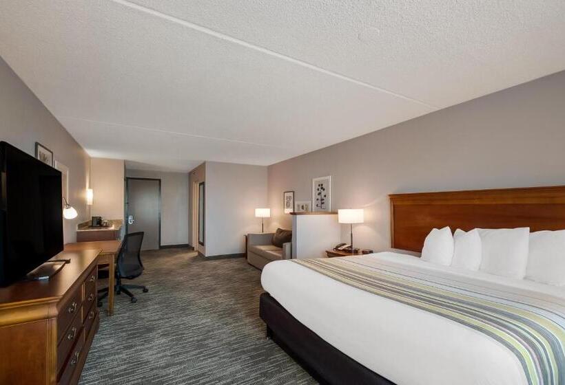 带大床的标准工作室, Country Inn & Suites By Radisson, Fredericksburg South I 95 , Va
