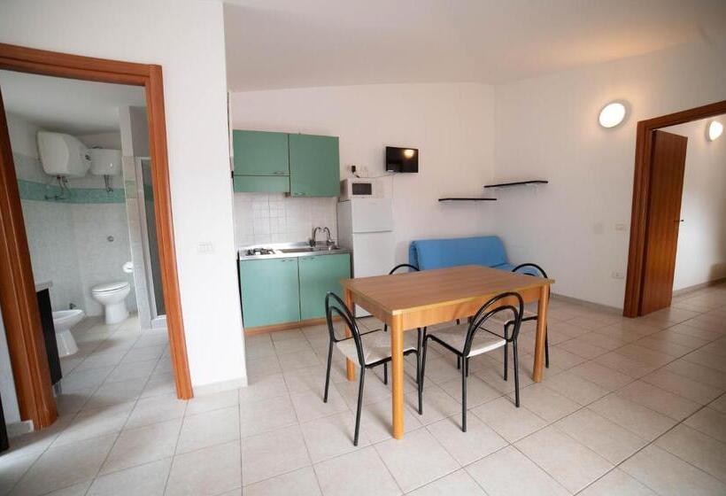 １ベッドルームアパートメント, Residence Il Falco