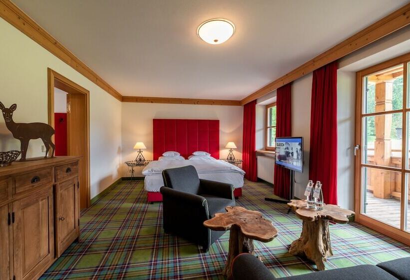 Семейный Номер, Relais & Châteaux Gut Steinbach Hotel Chalets Spa