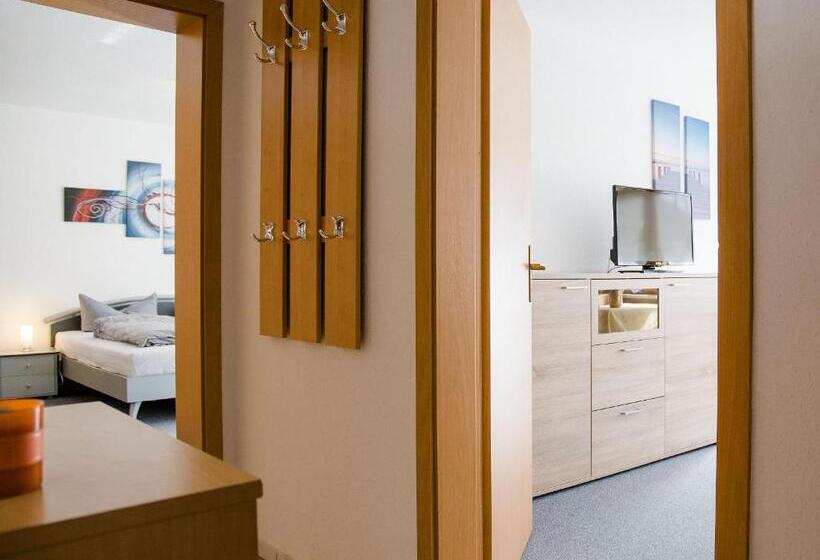 آپارتمان 1 خوابه با تراس, Gästehaus St. Martin