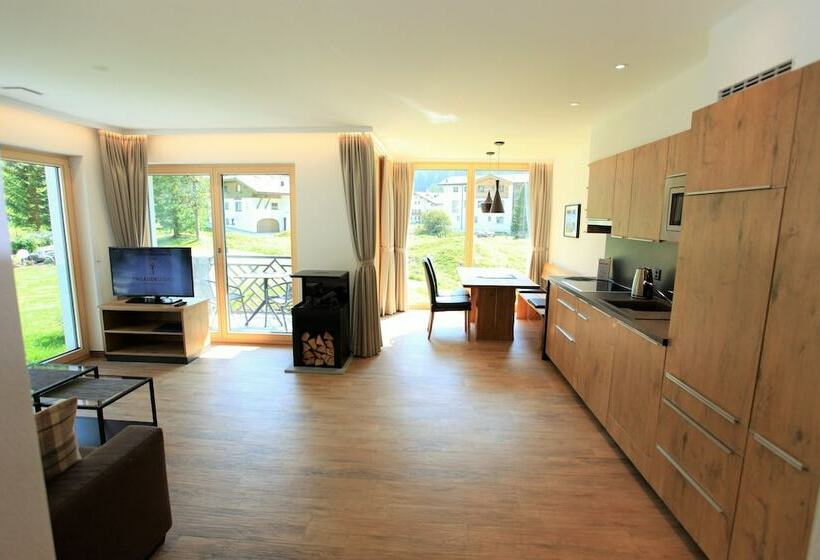 آپارتمان لوکس 1 خوابه, Engadin Lodge