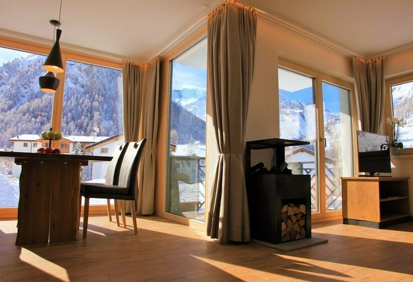 آپارتمان لوکس 1 خوابه, Engadin Lodge