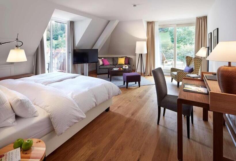 带2个卧室的套房, Therme Bad Teinach
